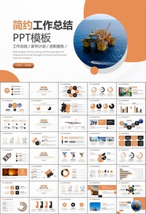 石油化工行业作总结汇报PPT