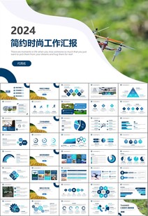 无人机行业工作总结汇报PPT