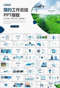 无人机行业工作总结汇报PPT