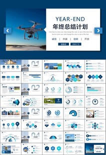 无人机行业工作总结汇报PPT