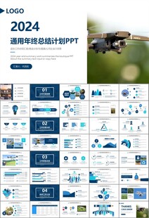 无人机行业工作总结汇报PPT