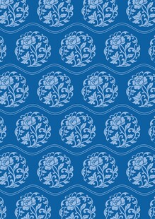 传统花纹四方连续图矢量图片