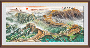长城装饰挂画