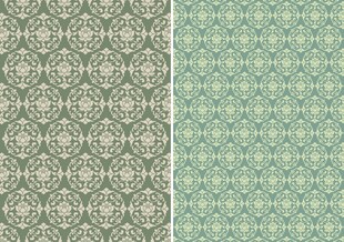 花纹四方连续图矢量