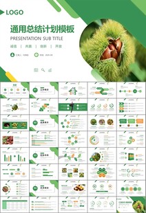 营养美食美味板栗种植宣传PPT