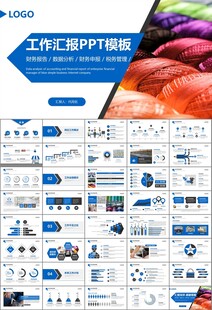 纺织行业总结计划工作汇报PPT