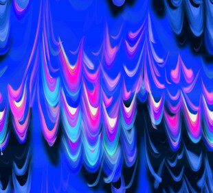 梦幻炫彩流体纹理图案