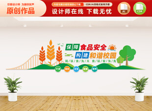 校园食品安全文化墙
