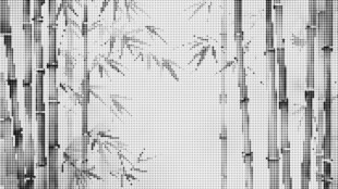 竹林冲孔铝单板幕墙