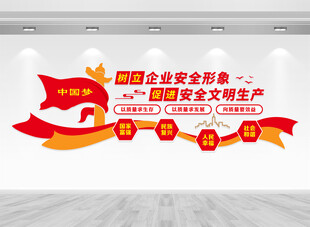 企业安全生产文化墙