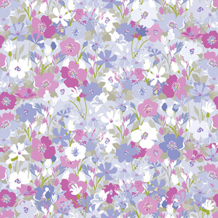 浪漫花卉图案背景图