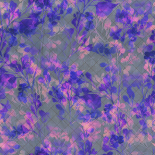 梦幻紫色花卉纹理图案