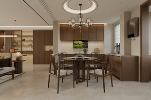 客餐厅场景效果图