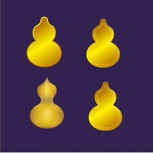 金色葫芦图案