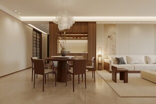 客餐厅场景效果图