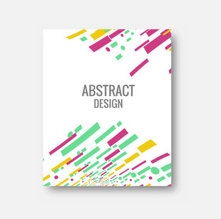 抽象多彩几何图案封面