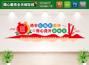 民族团结文化墙