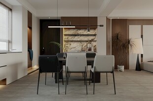 客餐厅场景效果图