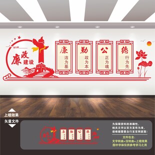 党风廉政建设文化墙