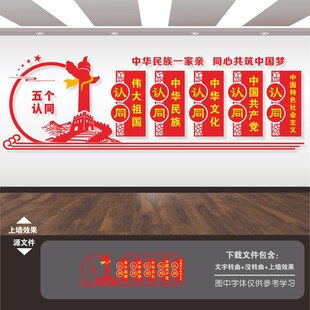 民族团结文化墙