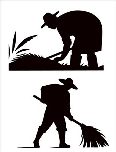 农民劳作剪影