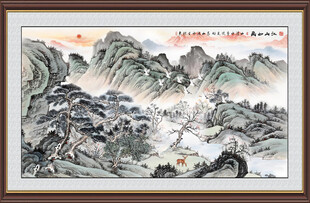 江山如画山水