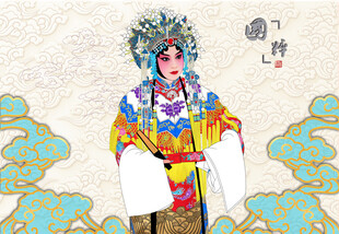 京剧花旦戏曲花旦