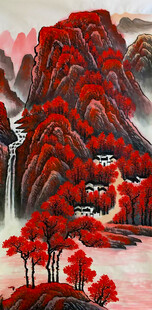 江南水乡山水画