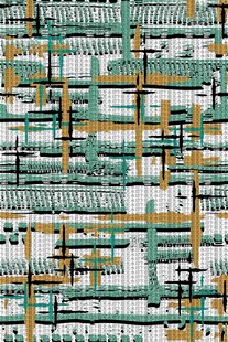 几何线条抽象图案设计