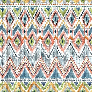 多彩几何民族风图案