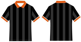 黑色球服设计POLO衫设计