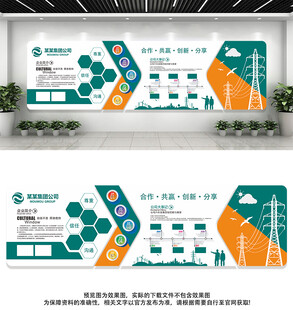 国家电网文化墙