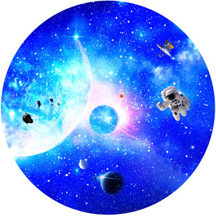 圆形星空