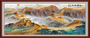 长城山水画