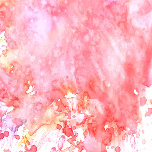梦幻粉色水彩抽象背景图