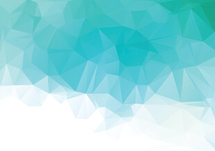 蓝绿几何多边形渐变背景