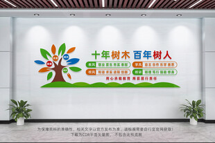 校风校训文化墙