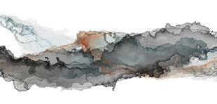 水墨风格抽象山水背景图