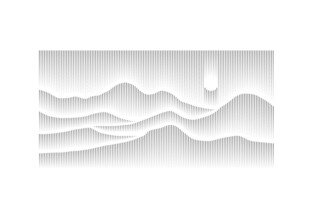 立体风山水风景图