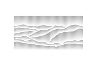 立体波浪纹理图案