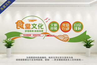 食堂文化墙