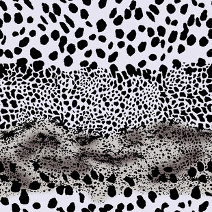 黑白豹纹纹理图案背景