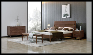 现代简约风格卧室家具组合