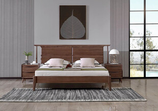 现代简约风格卧室床具