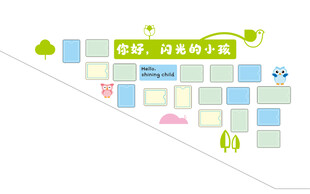 楼道创意校园文化建设墙设计