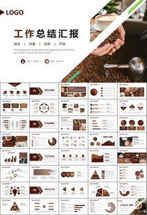 咖啡厅美食餐甜点咖啡文化PPT