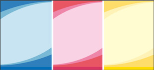 三色渐变商务展板背景图