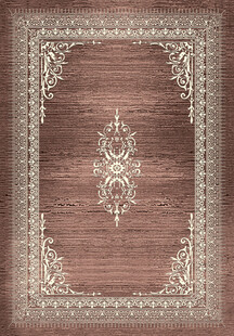 复古花纹棕色地毯图案