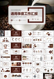 咖啡厅美食餐甜点咖啡文化PPT