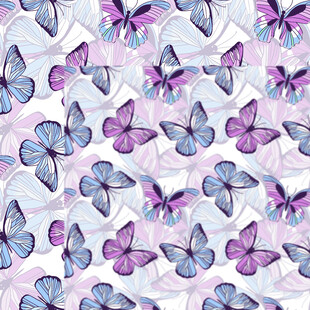 蝴蝶图案背景梦幻色彩